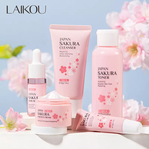 Kit LAIKOU Sakura  - Cuidados com a Pele
